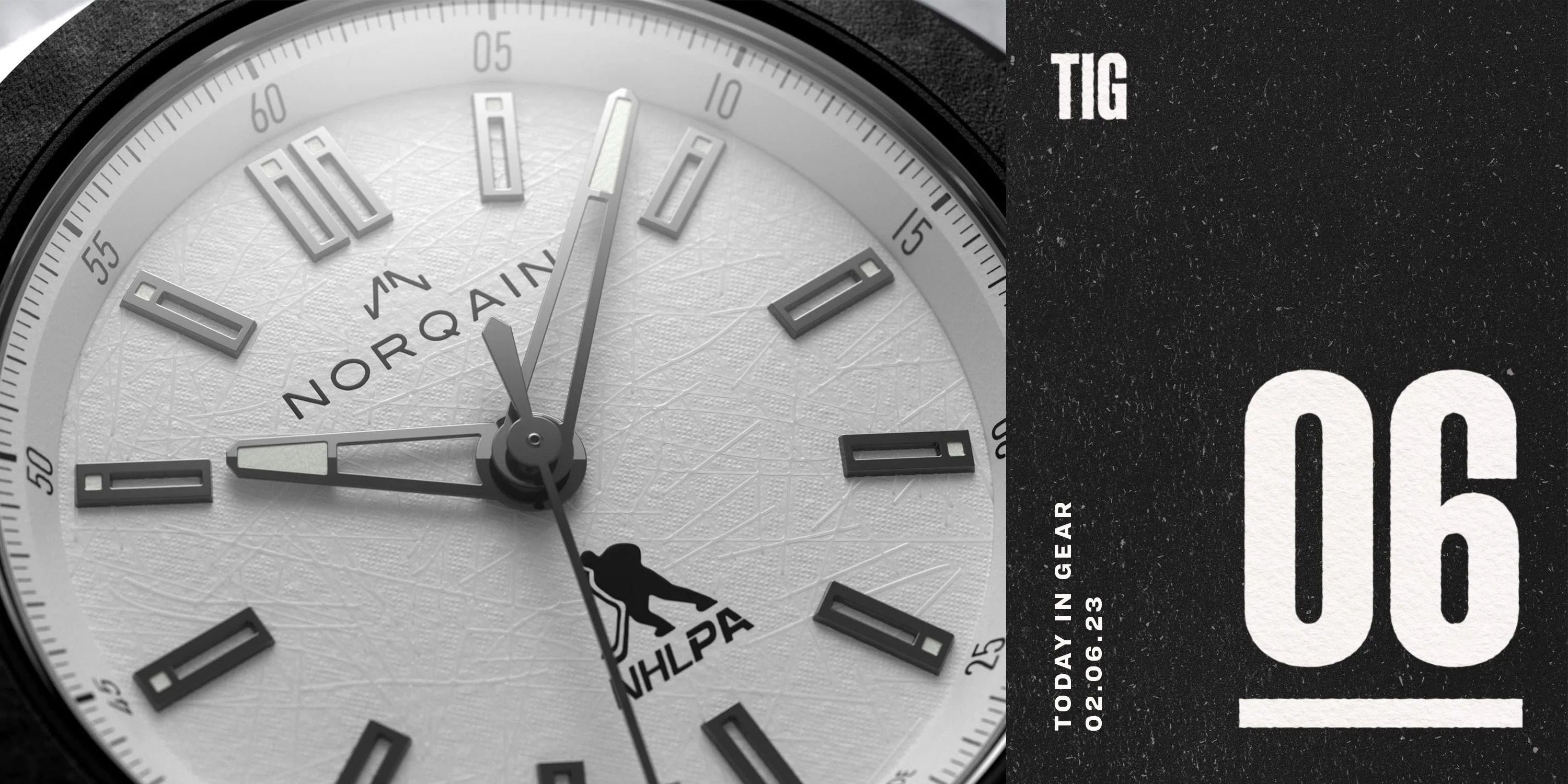 today in gear february 6 2023 norqain wild one nhlpa limited edition watch
