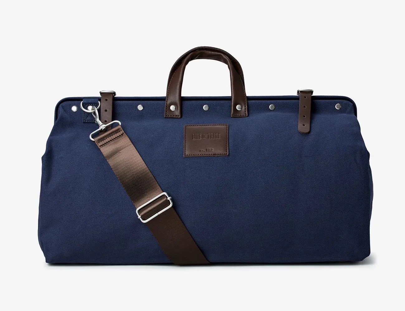 line of trade canvas weekender bag