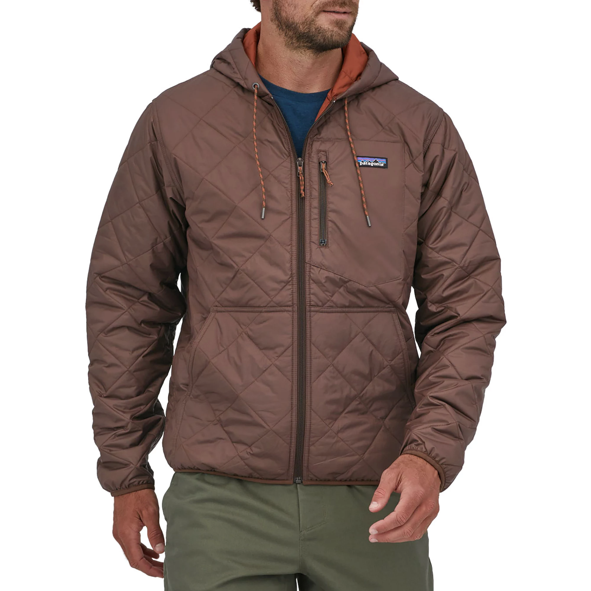 Patagonia Men's Diamond Quilted Bomber Hoodie
