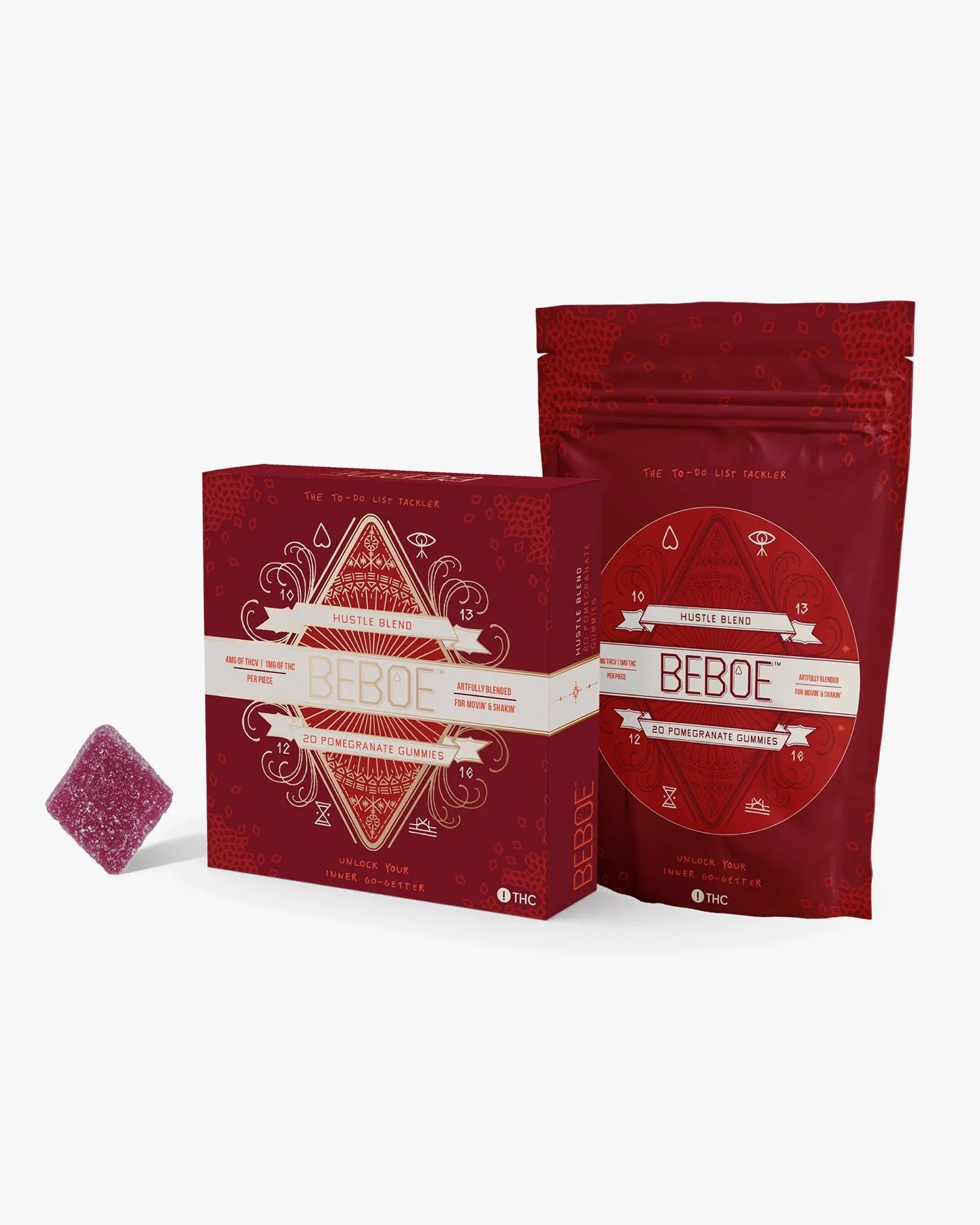 a bag and box next to a gummy