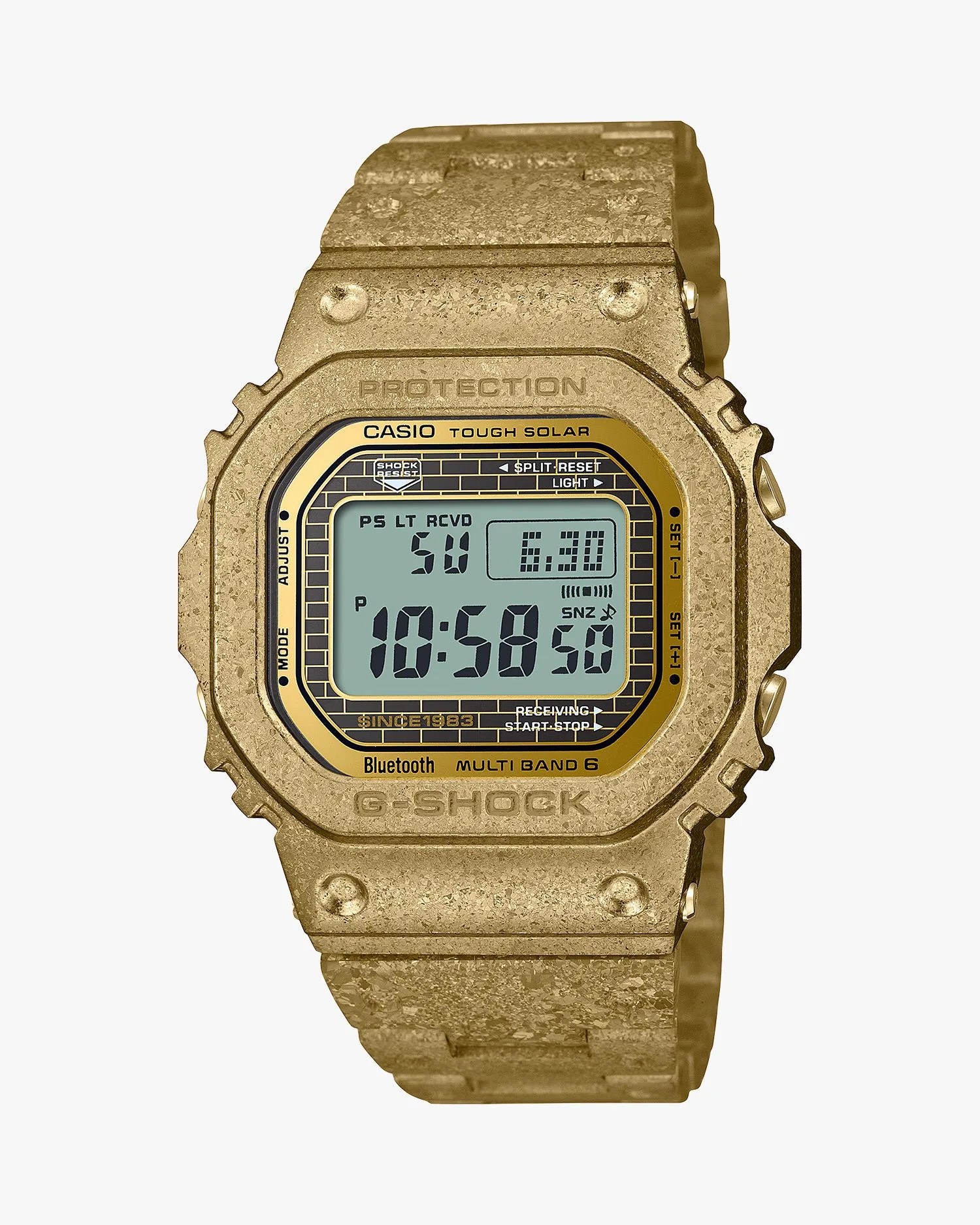 gold g shock watch