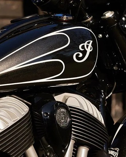 jack daniel's® limited edition 2023 indian chief bobber dark horse