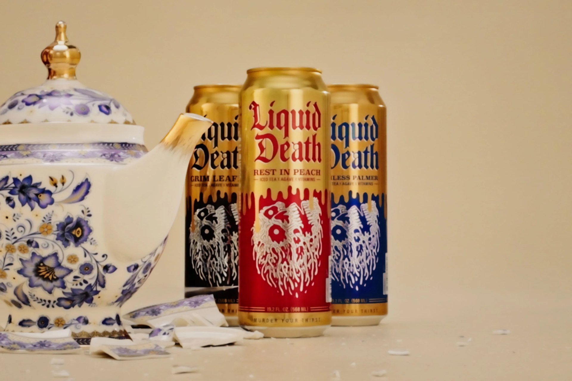 liquid death iced tea