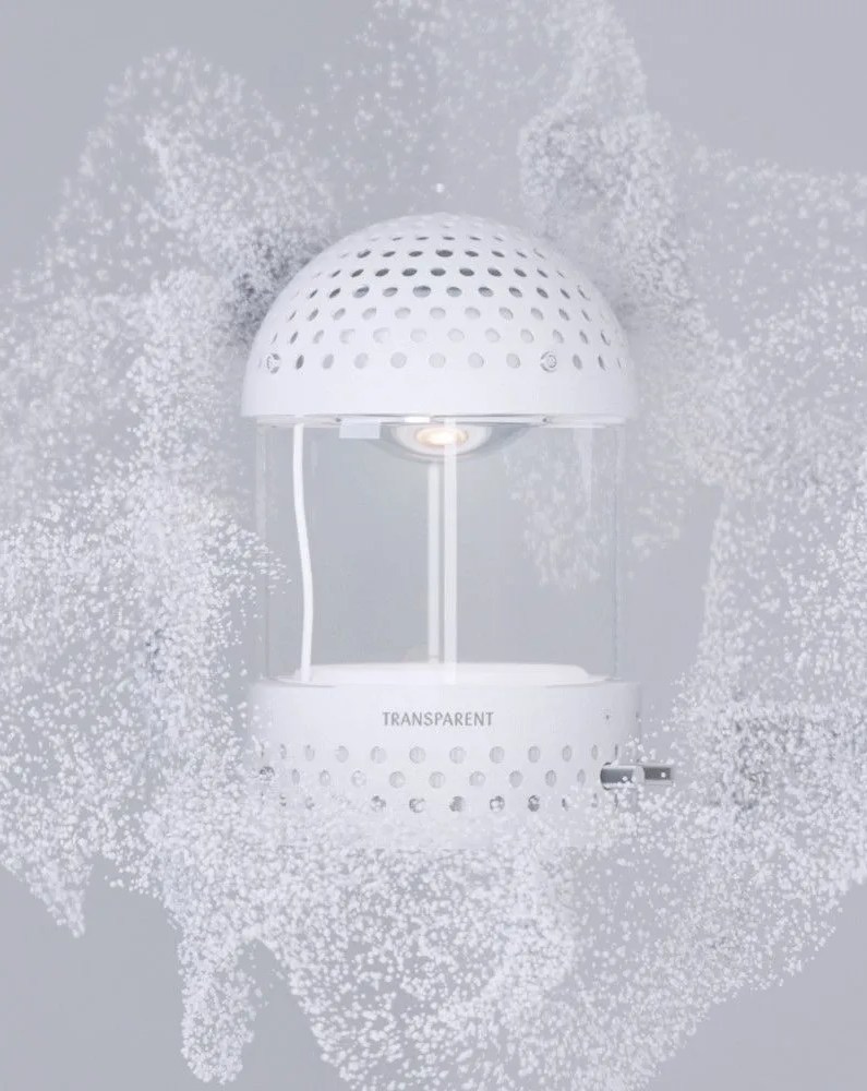 transparent light speaker