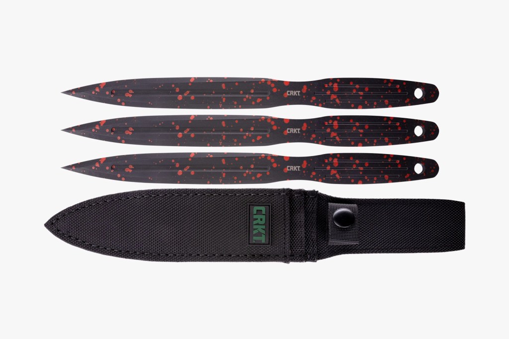 Legendary Knife Maker Ken Onion Releases His First Set of Throwing Knives Gear Patrol