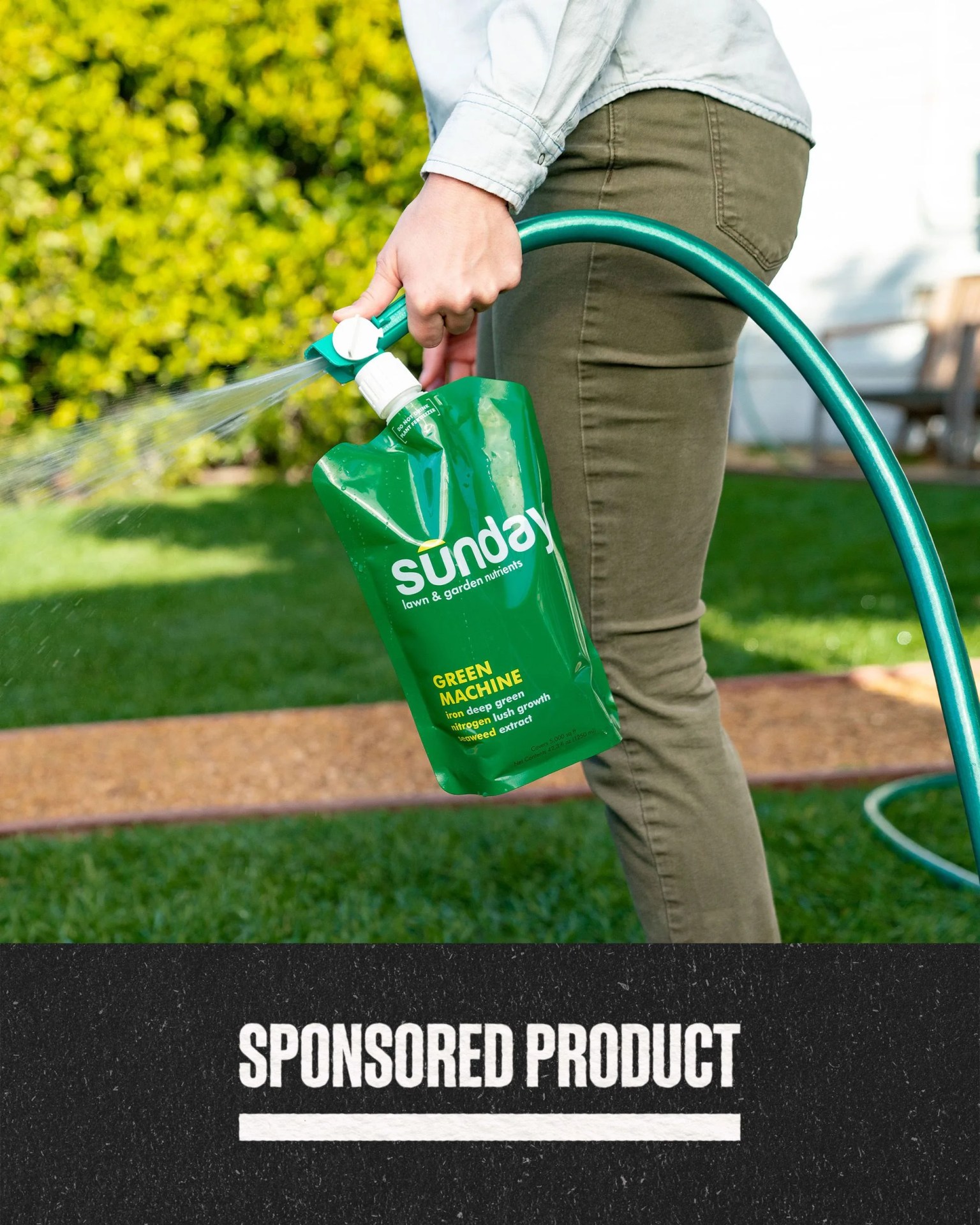 sponsored product sunday smart lawn plan green machine