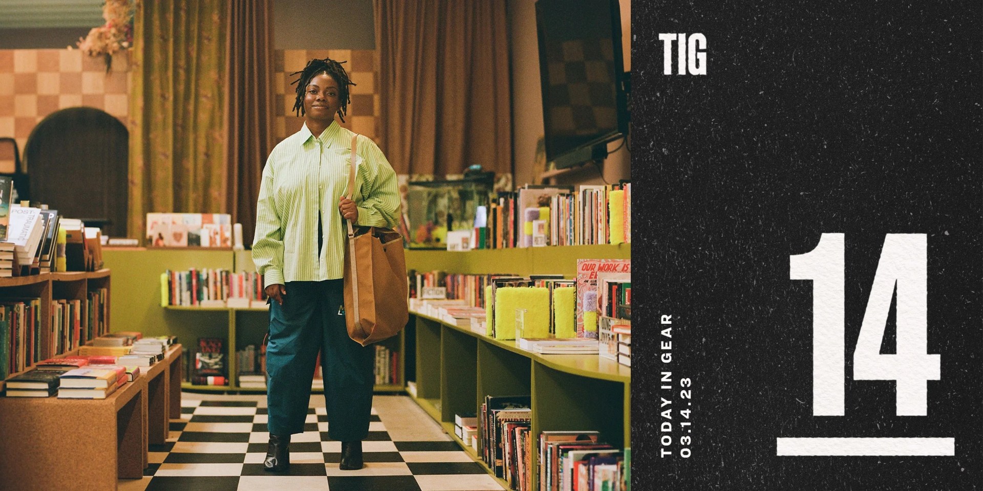 today in gear march 14 2023 woman wearing niru bag