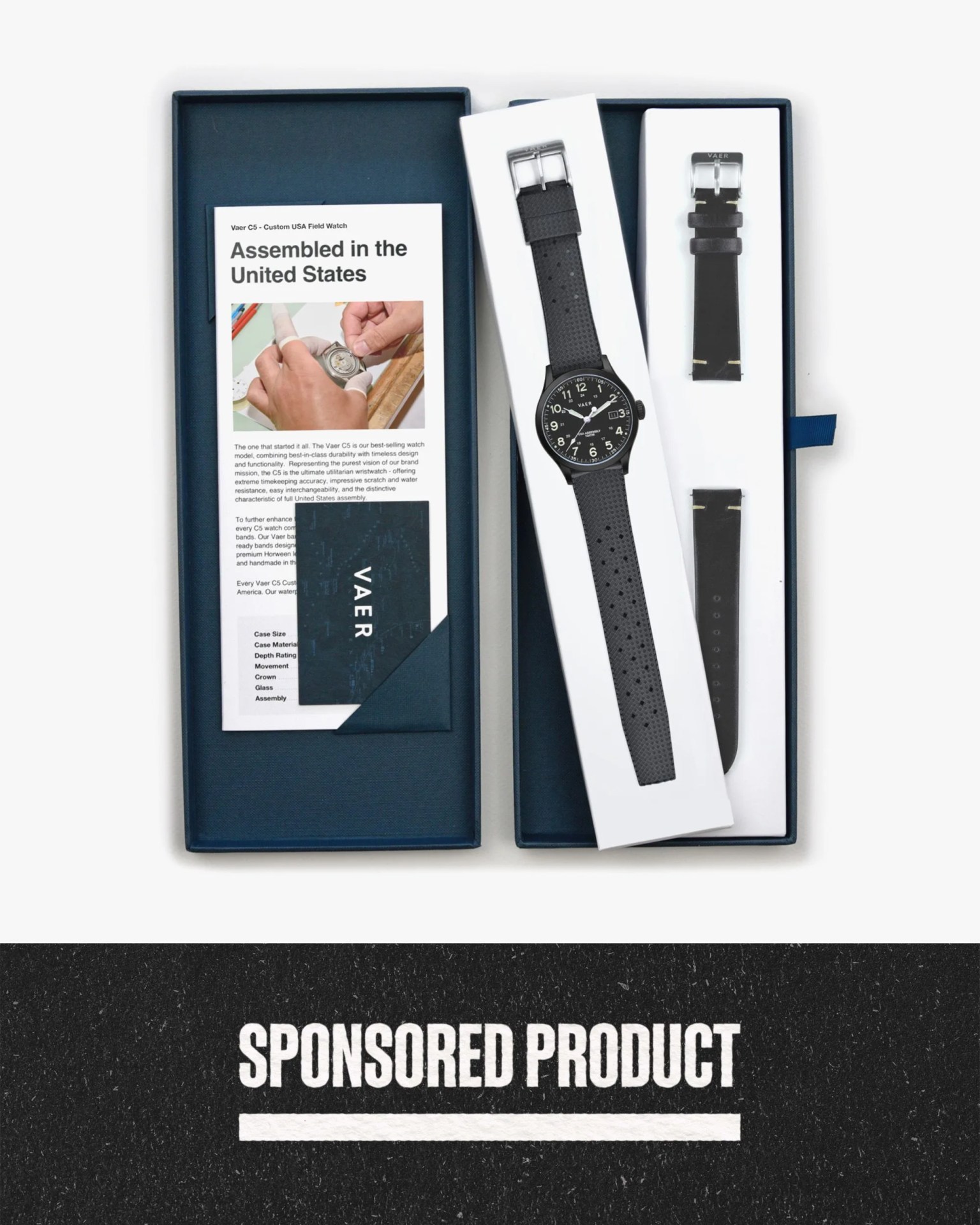 sponsored product vaer c5 tactical field 40mm usa quartz