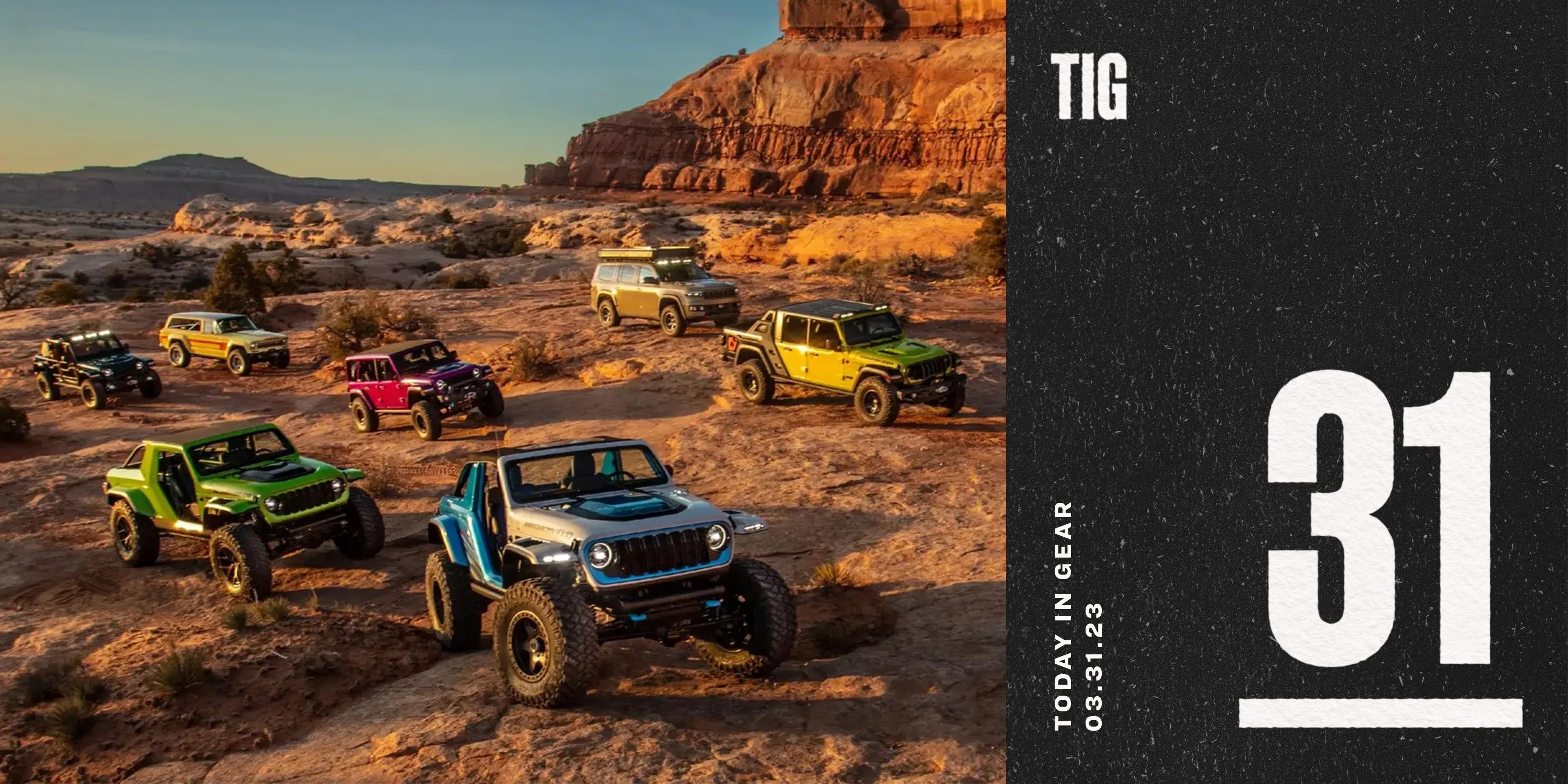 today in gear march 31 2023 jeep easter safari concepts