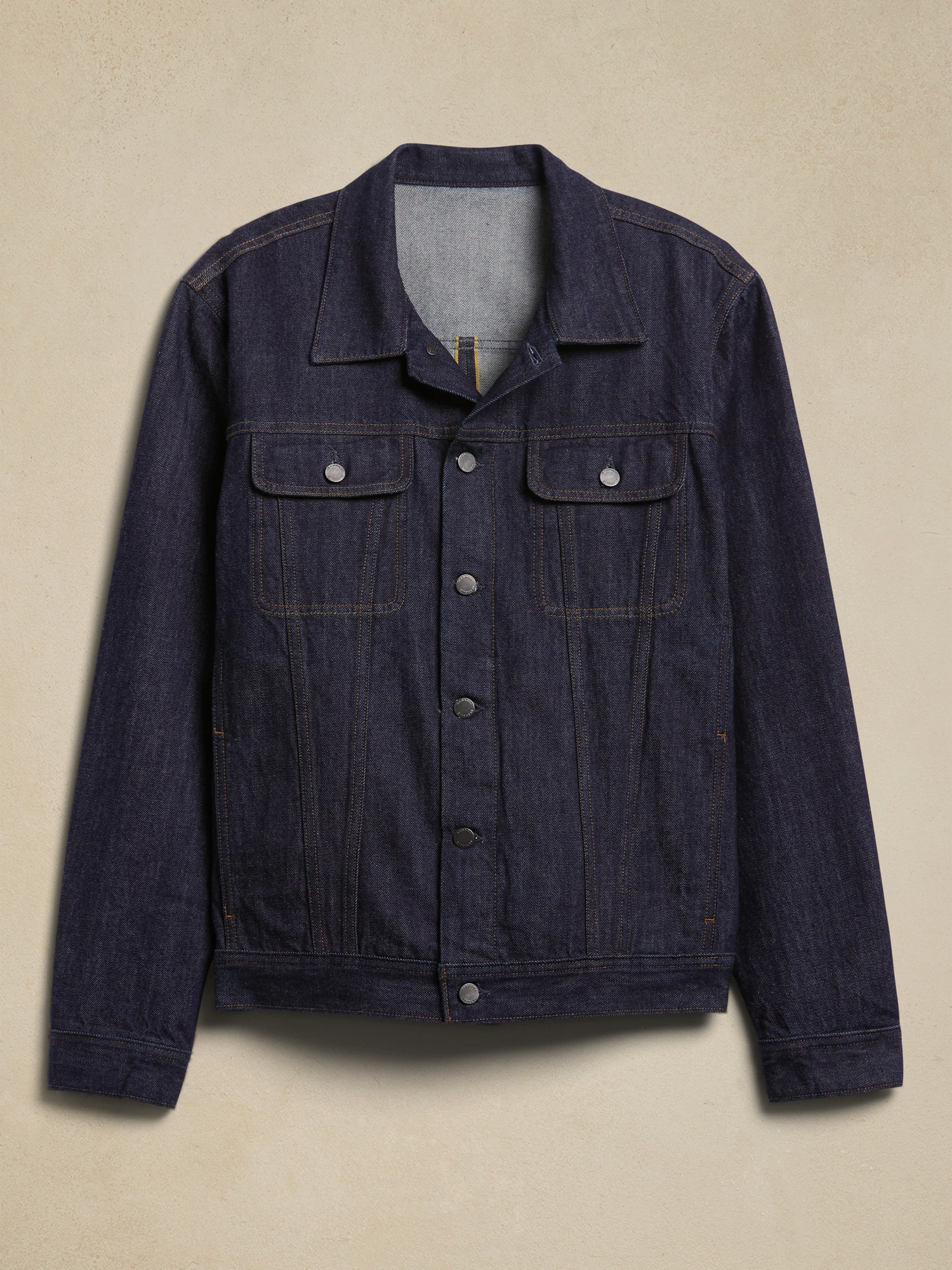 taos rigid selvedge denim jacket