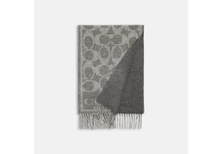 coach printed scarf
