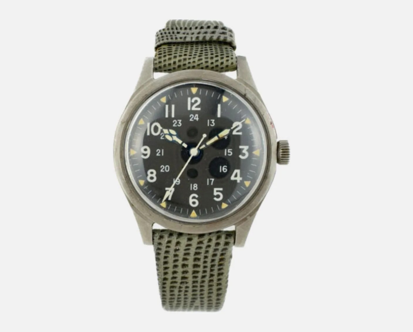 vintage 1965 benrus dtu 2ap men's manual wind wristwatch dr 2f2 vietnam war