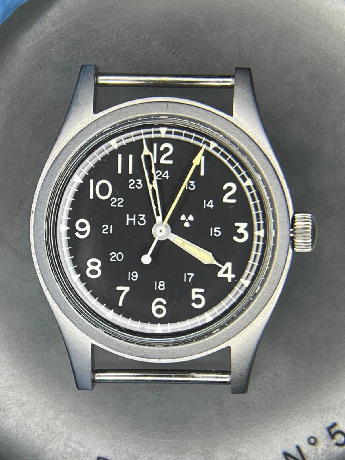 Rare Hamilton Military watch Mil-W-46374D Type 1, June 1988.