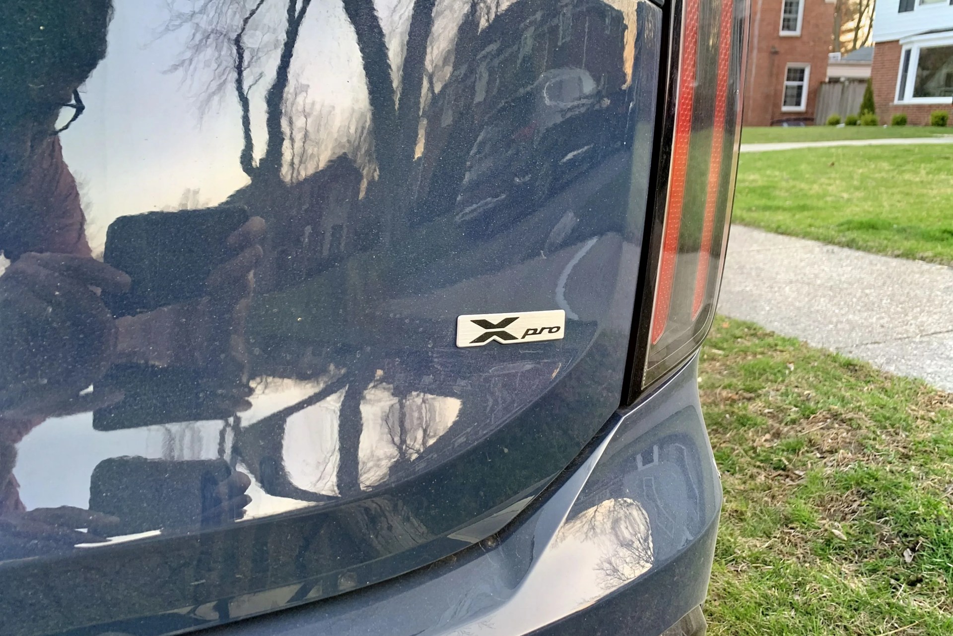 kia telluride x pro badge