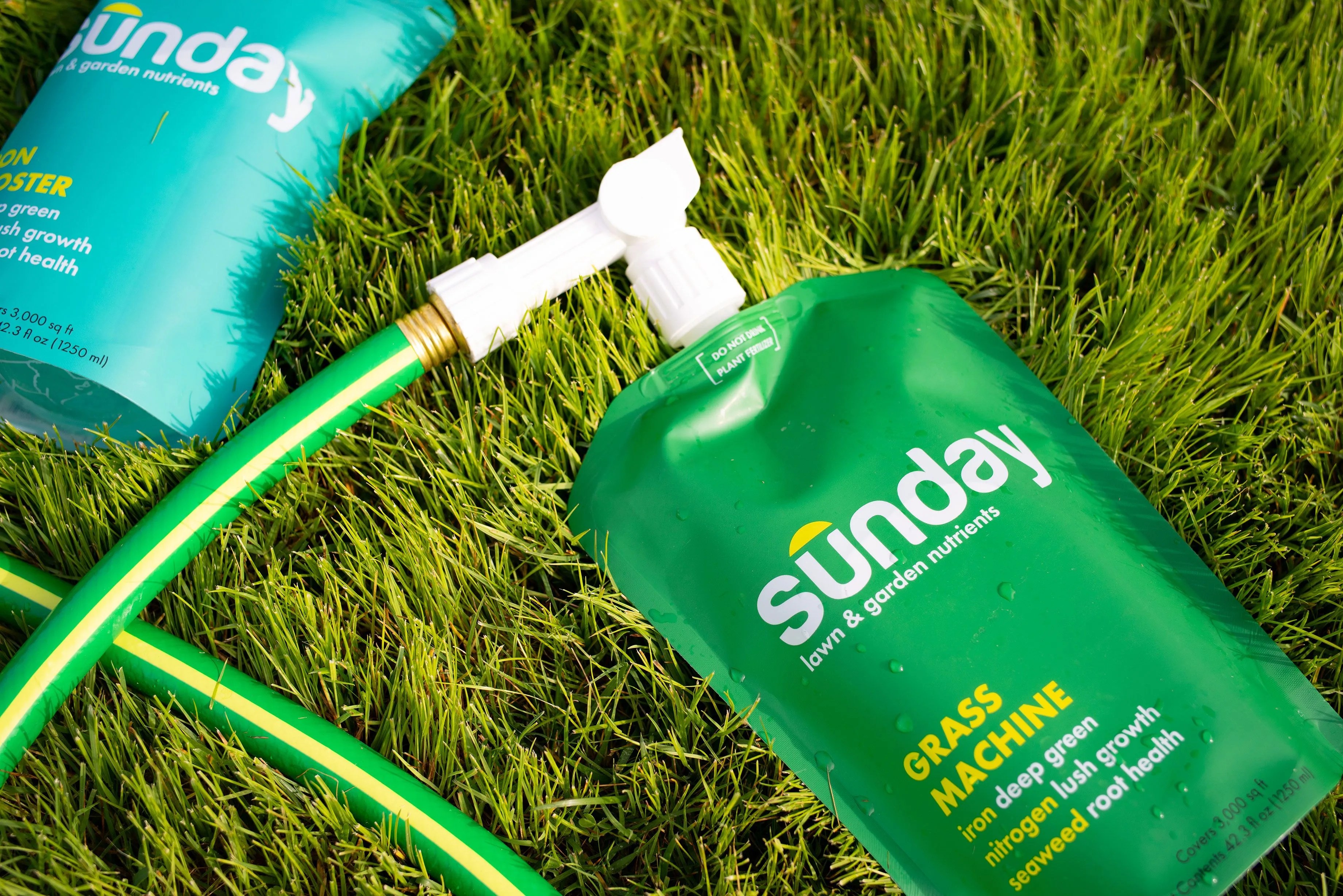 sunday grass machine lawn care