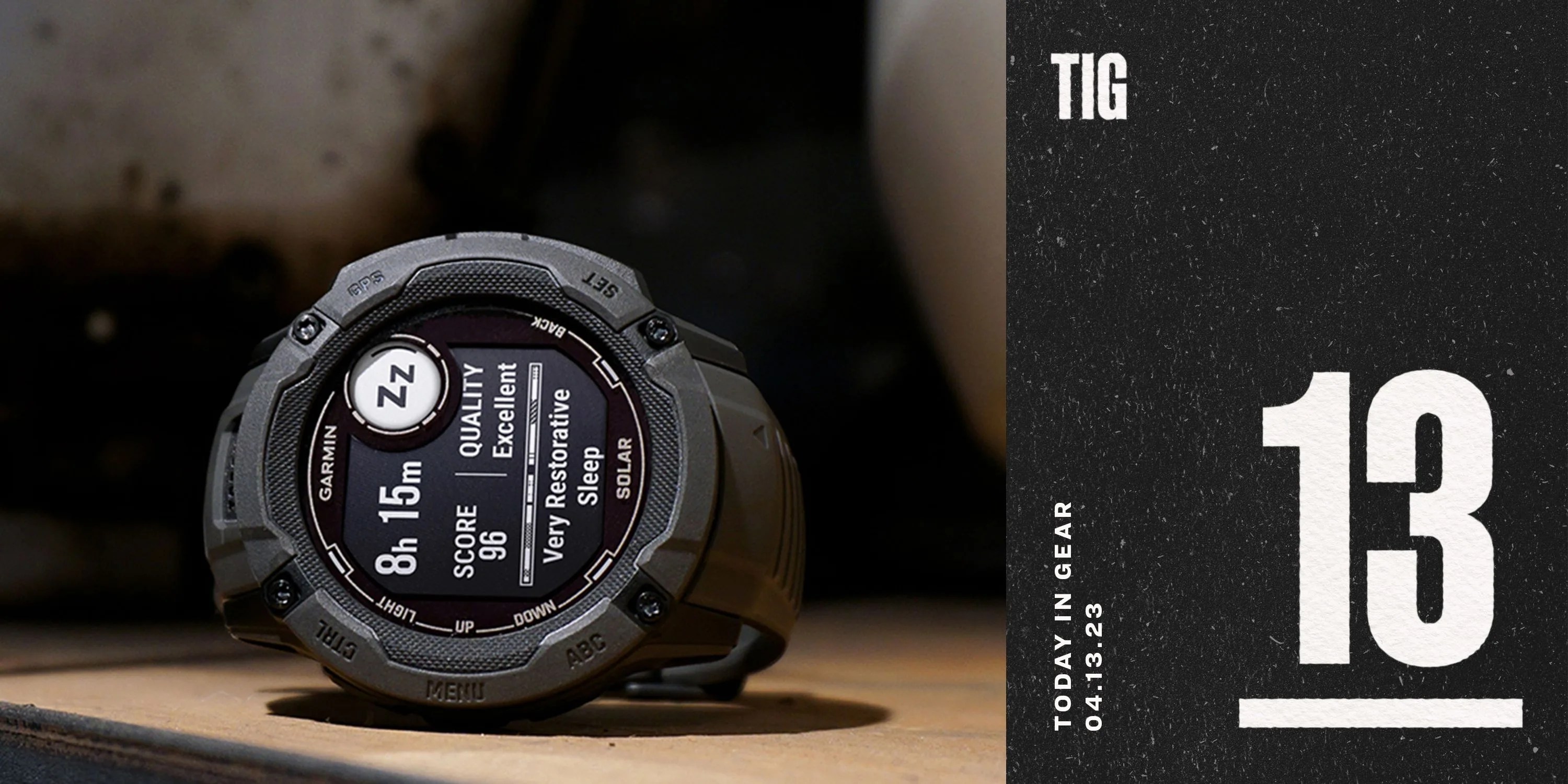 today in gear april 13 202 garmin instinct® 2x solar watch