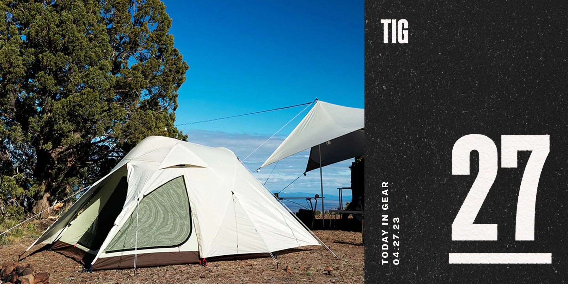 today in gear april 27 2023 snow peak alpha breeze camper tent