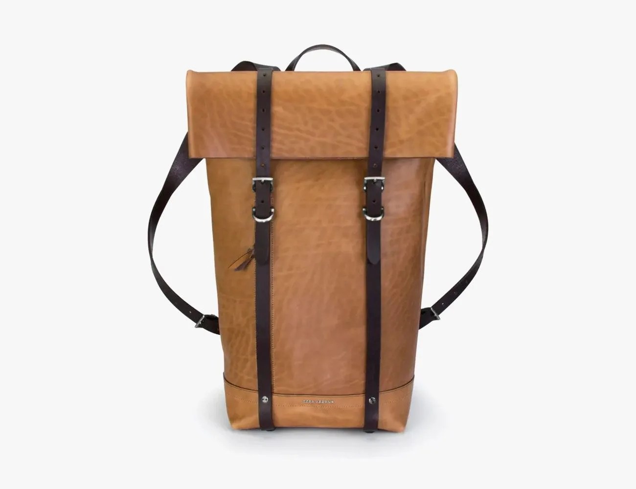 ezra arthur keystone leather rucksack