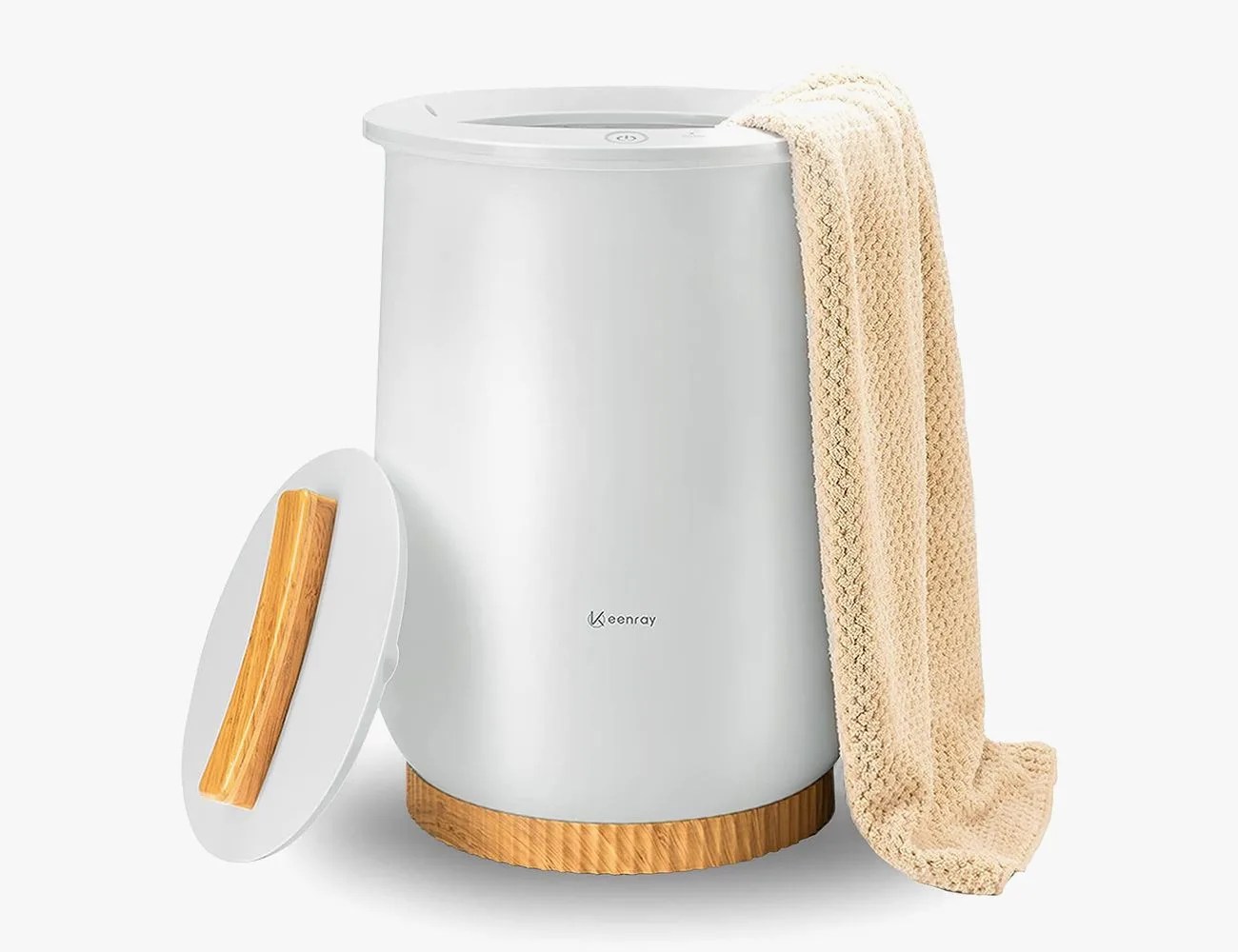 keenray bucket style towel warmer