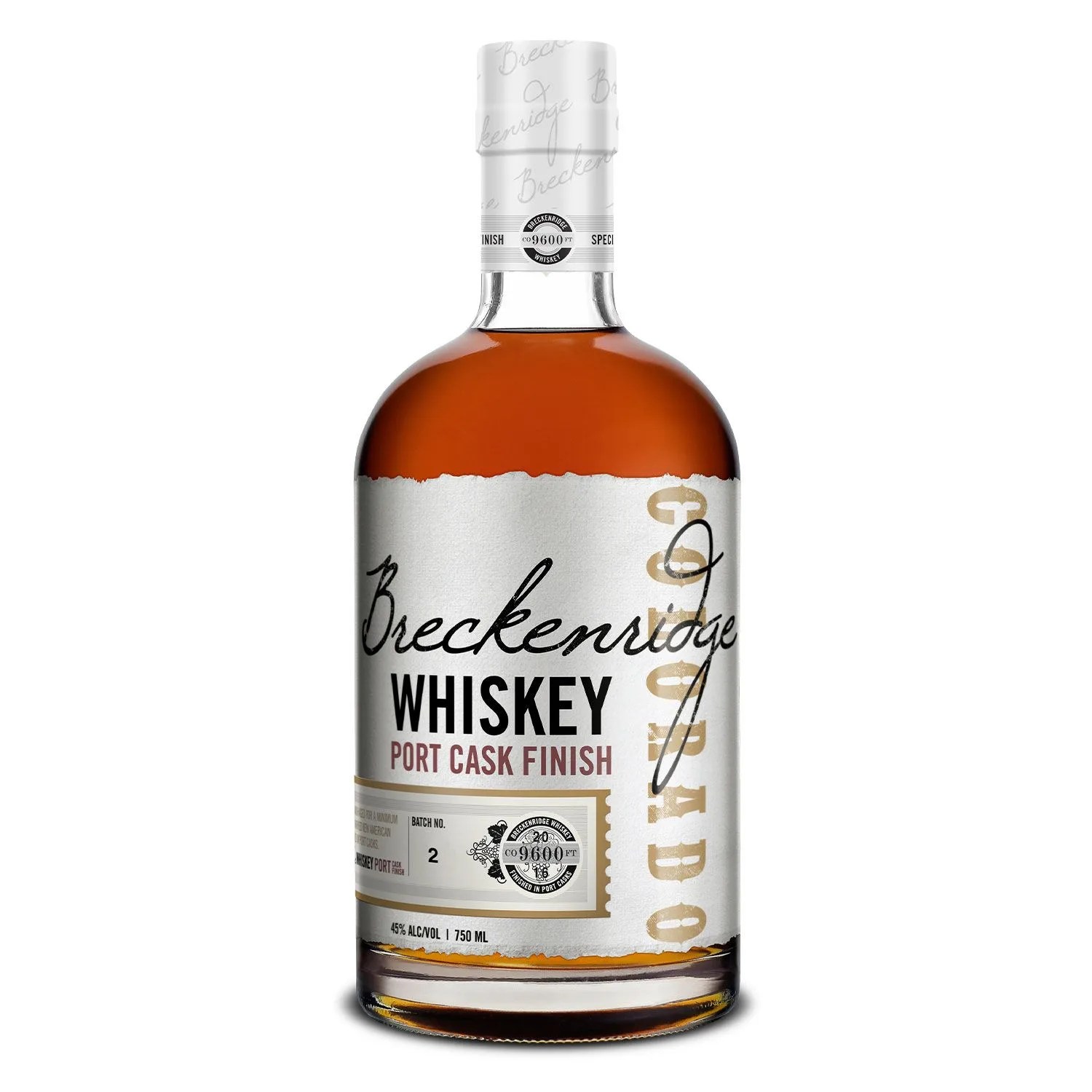 Breckenridge Whiskey Port Cask Finish