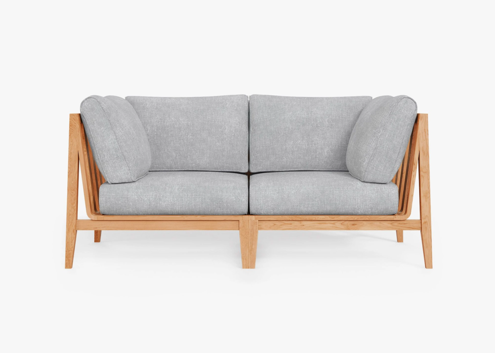 teak loveseat