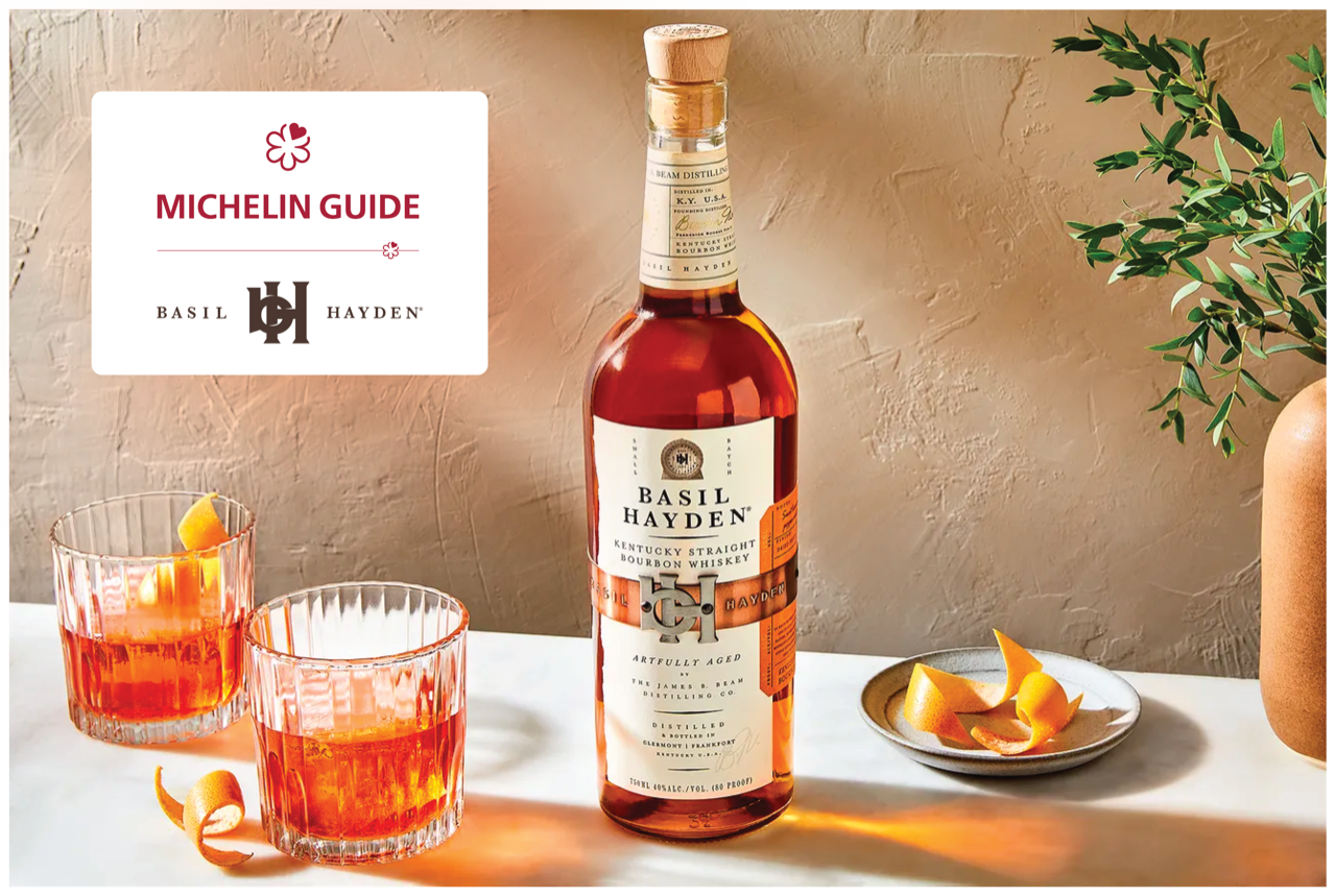 Basil Hayden Tapped as Official American Whiskey of the Michelin Guide