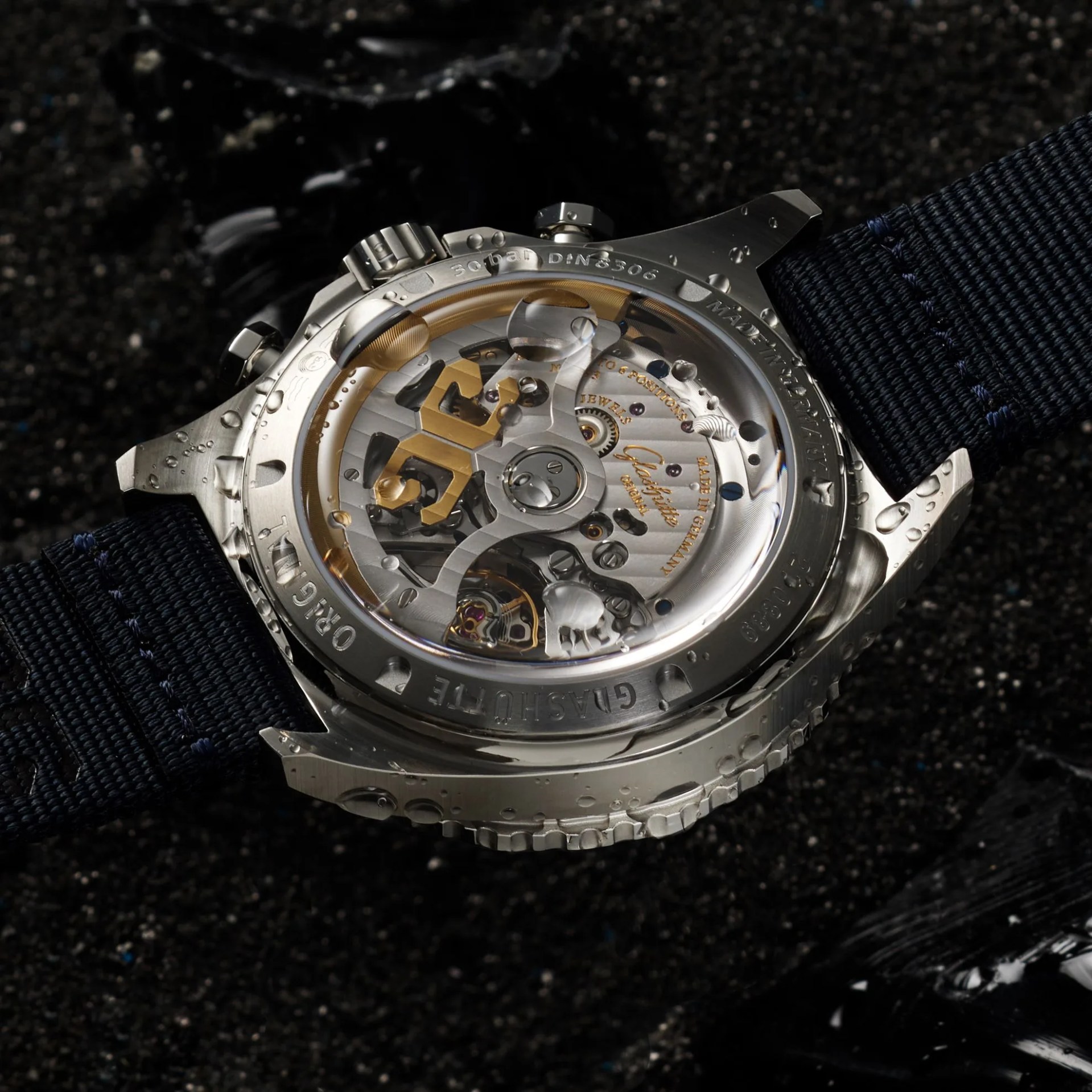glash&uuml;tte original's seaq chronograph