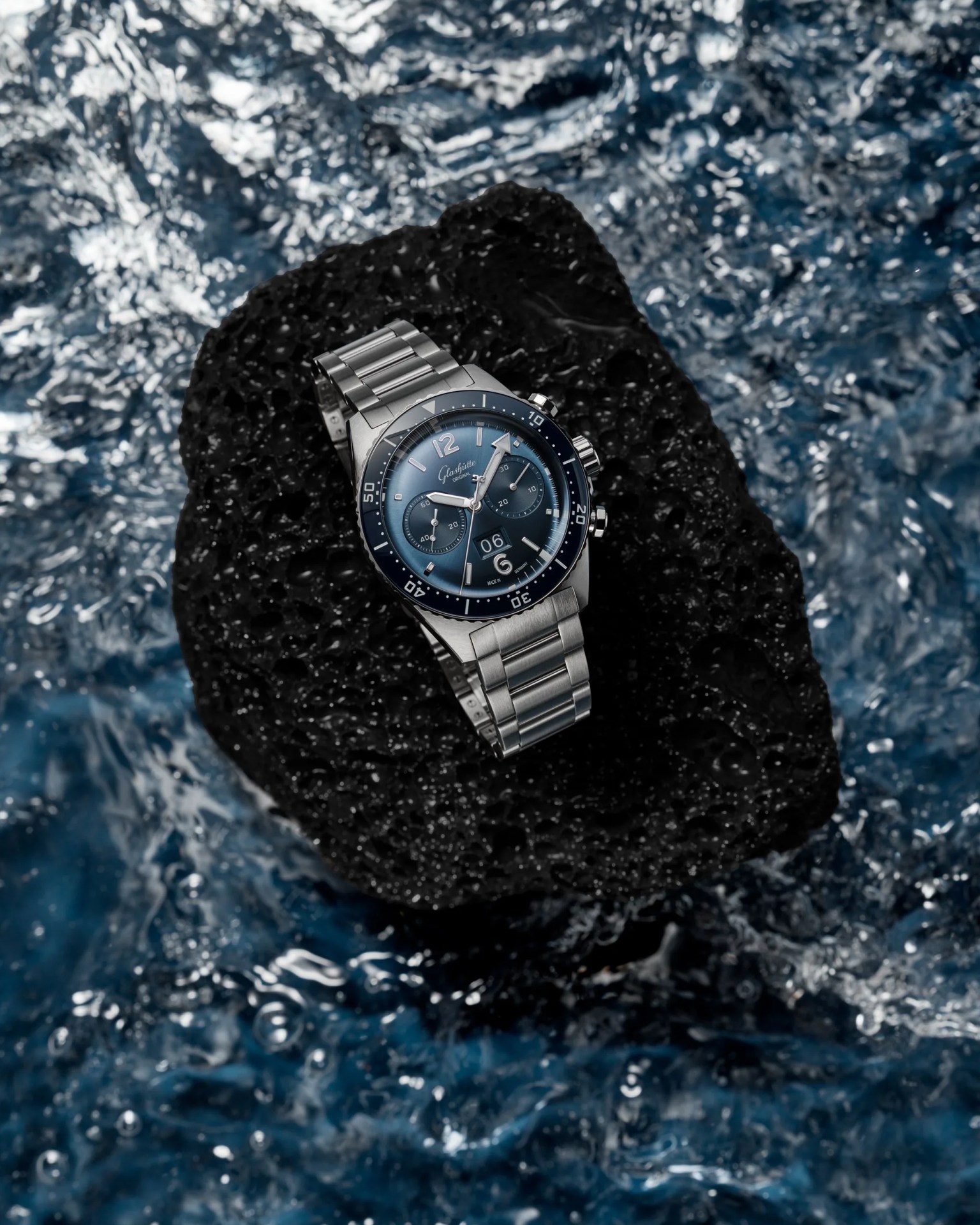 glash&uuml;tte original's seaq chronograph