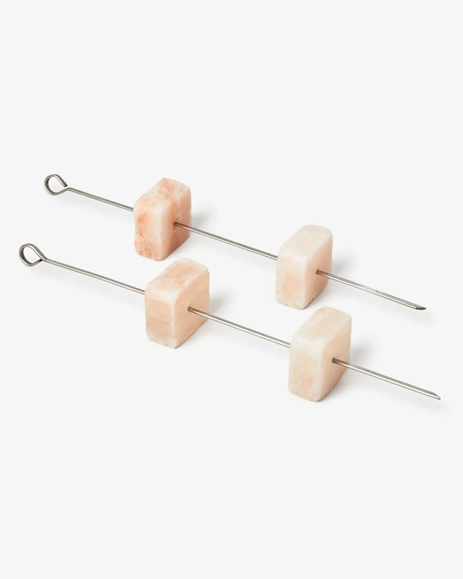 charcoal companion himalayan salt skewers