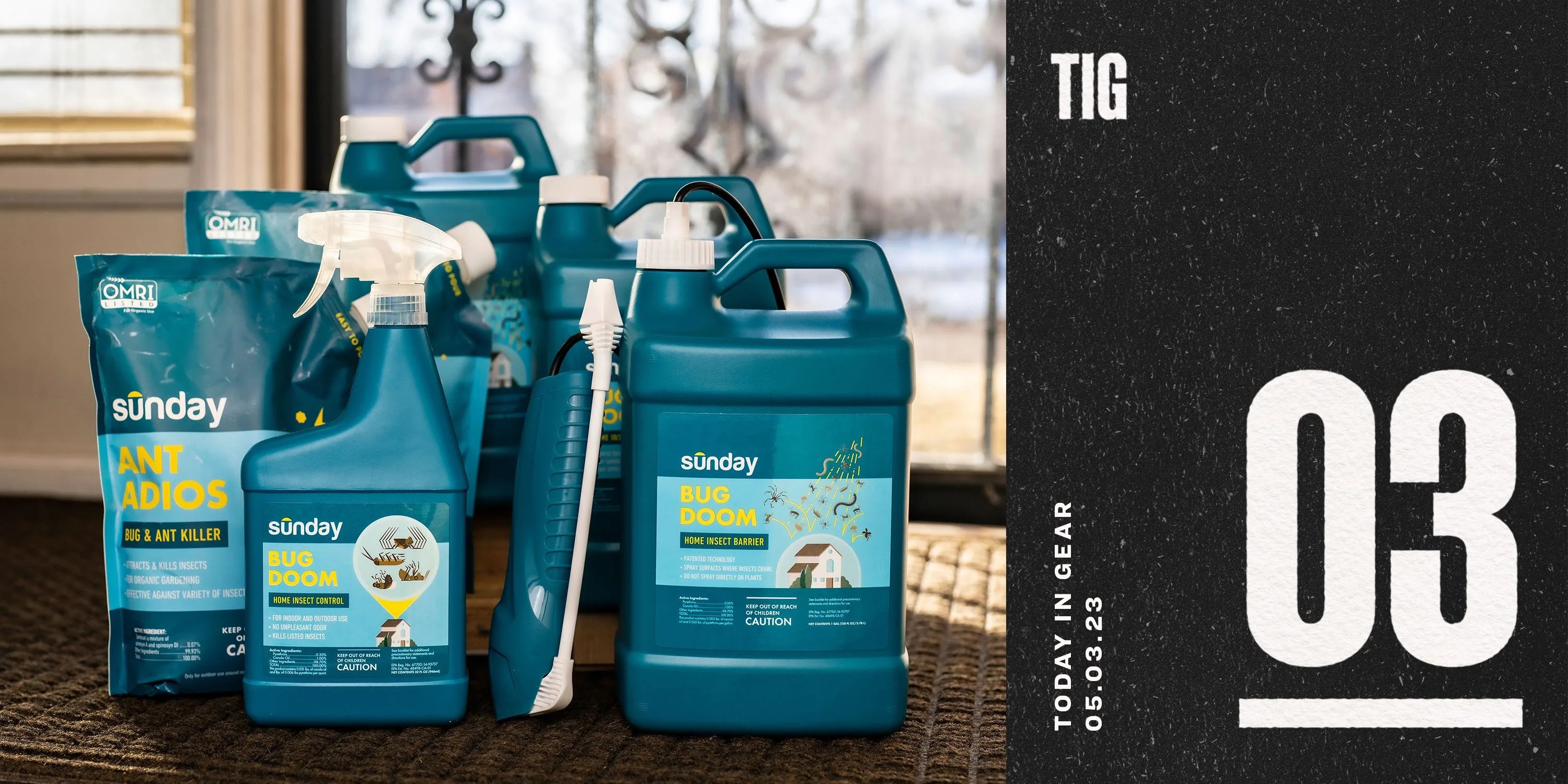 today in gear may 3 2023 sunday bug doom pest control