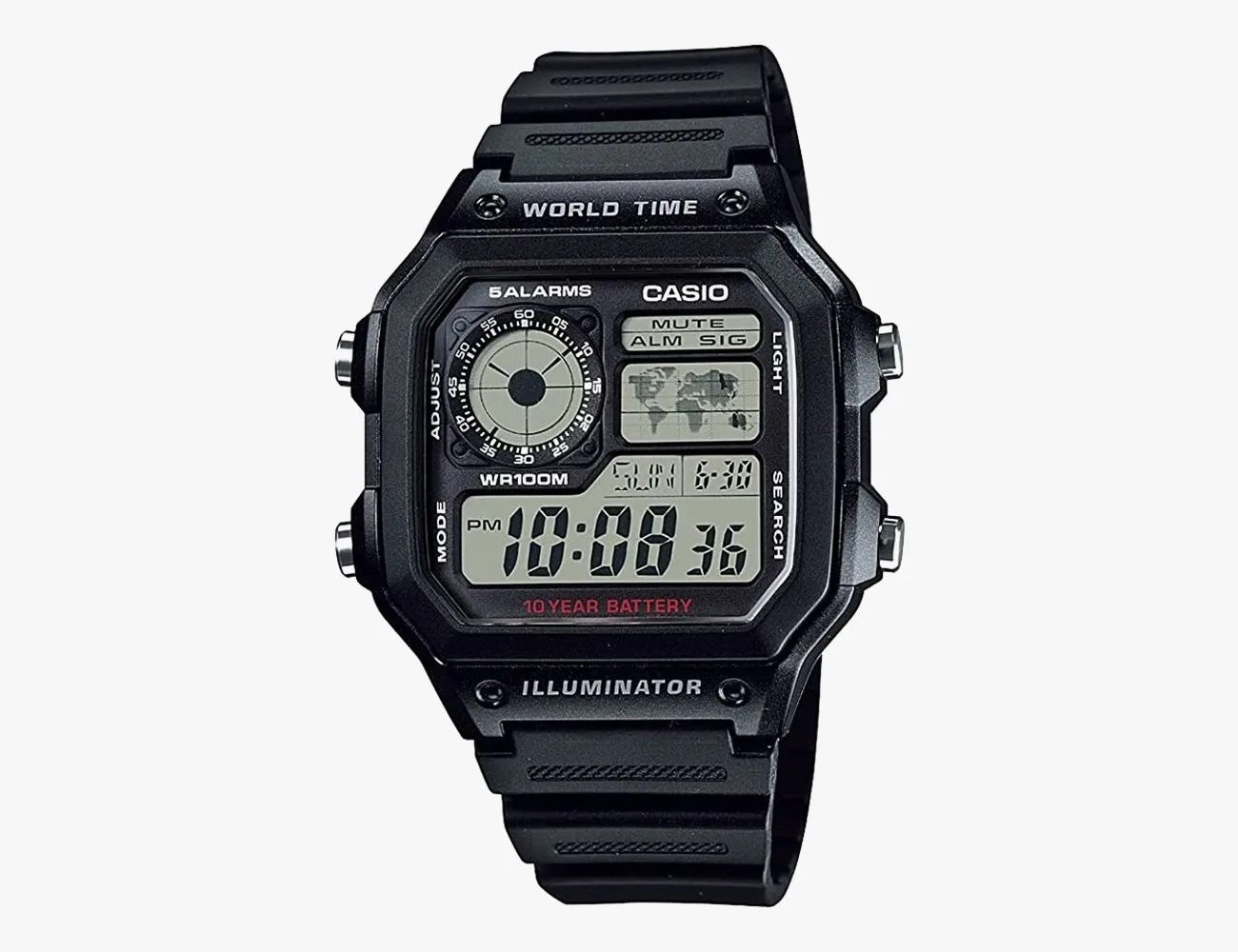 casio world time ae1200wh 1a