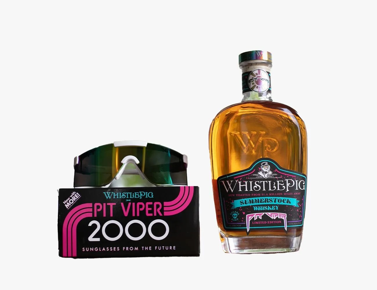 whistlepig whiskey pitviper glasses