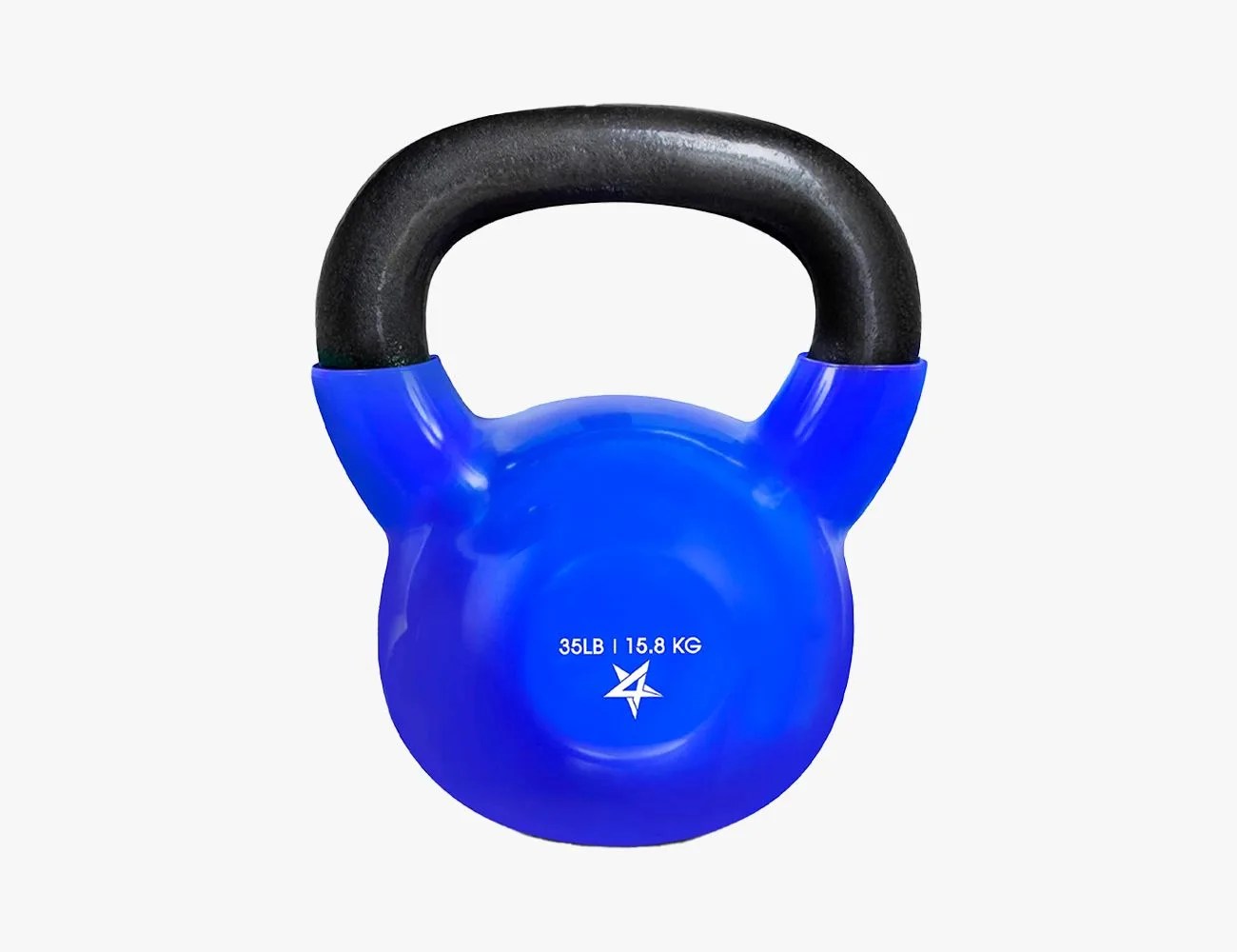 yes4all vinyl coated kettlebell 35lbs