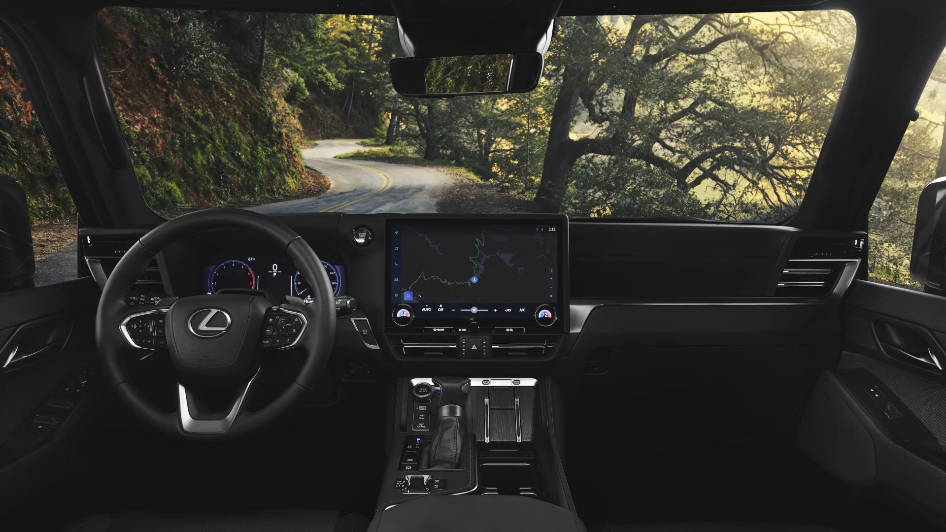 lexus gx interior