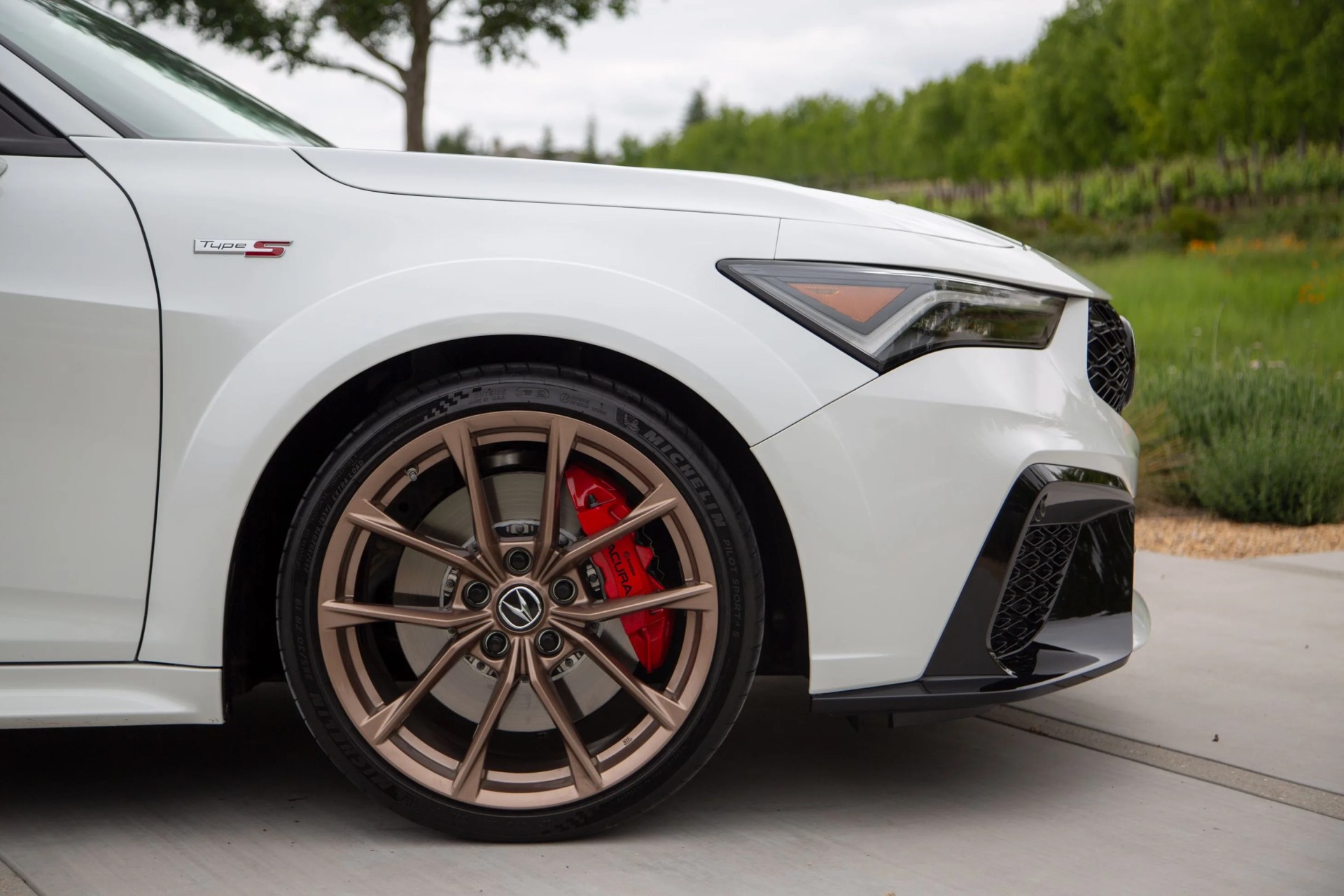 acura integra type s 2024 white