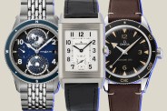 collage of three watches