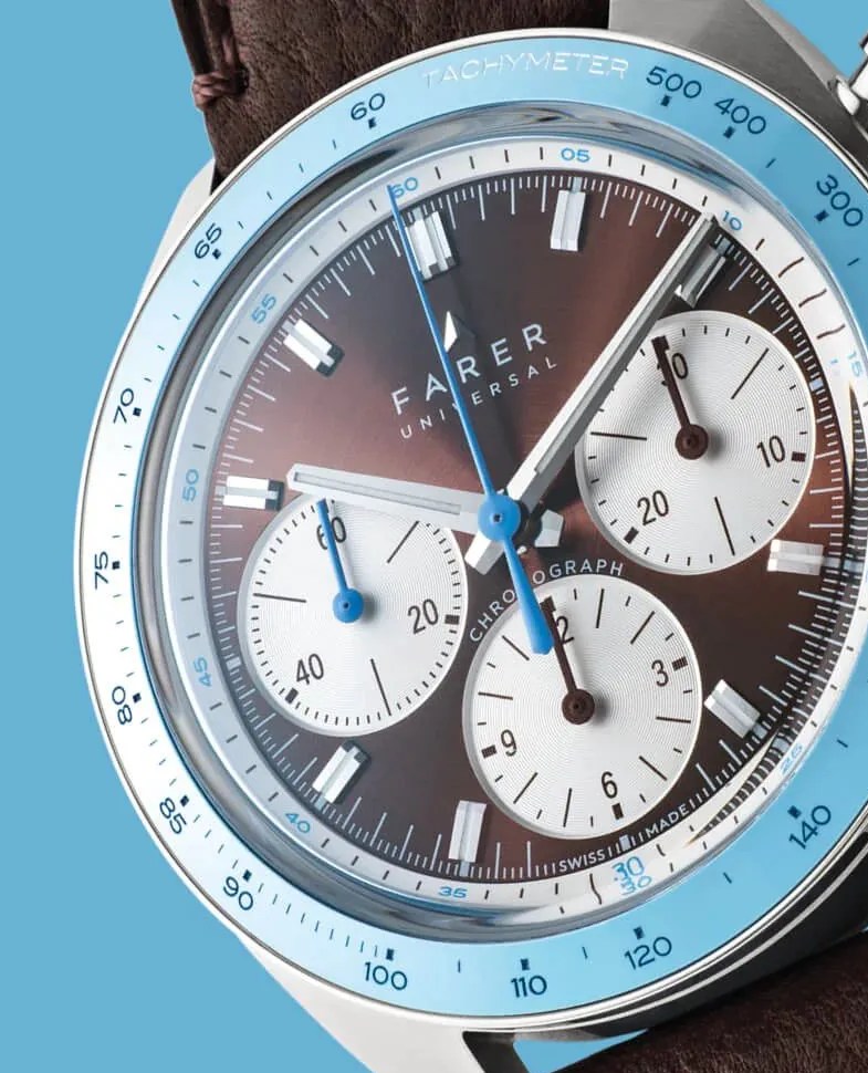 farer carnegie titanium watch