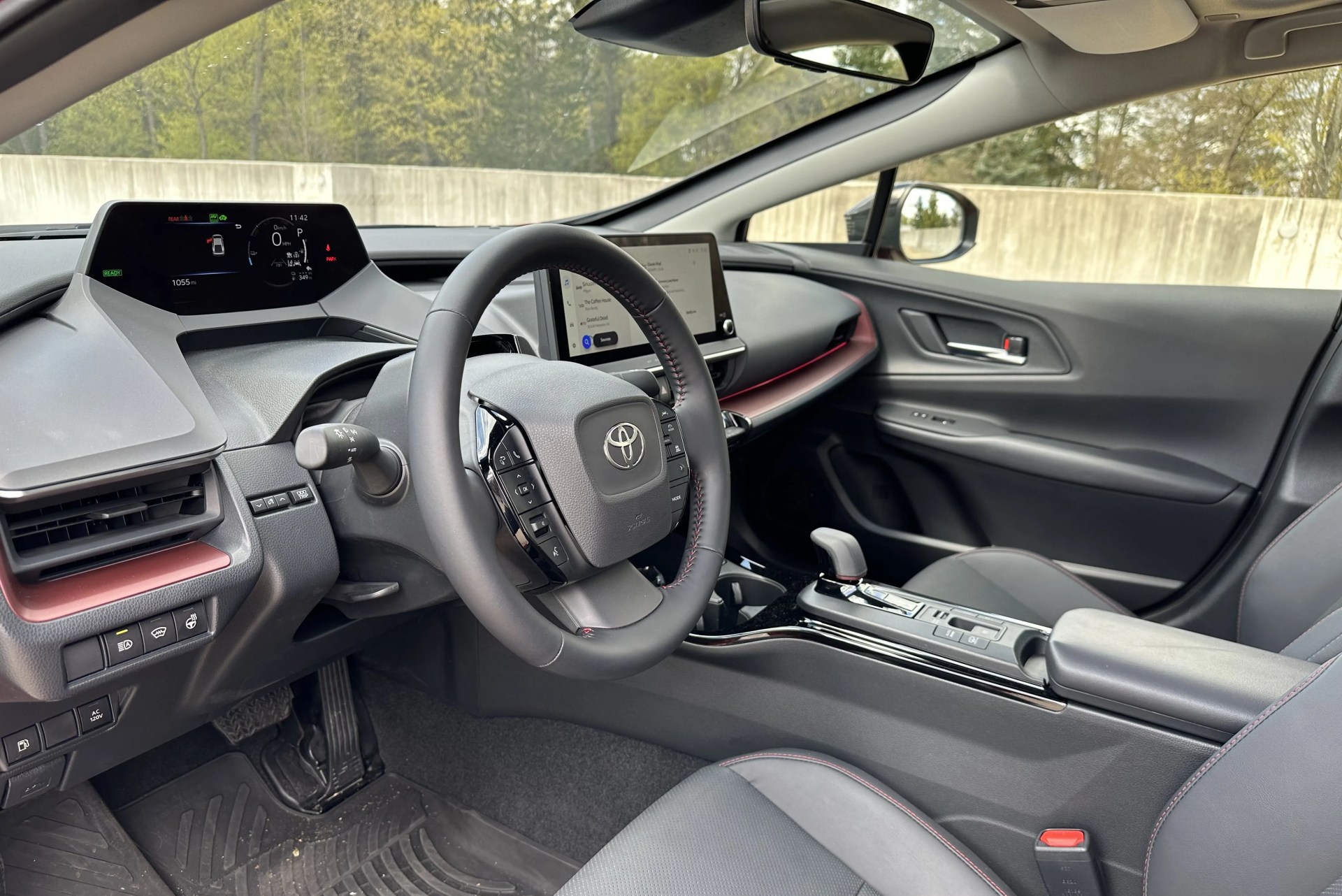 prius prime interior