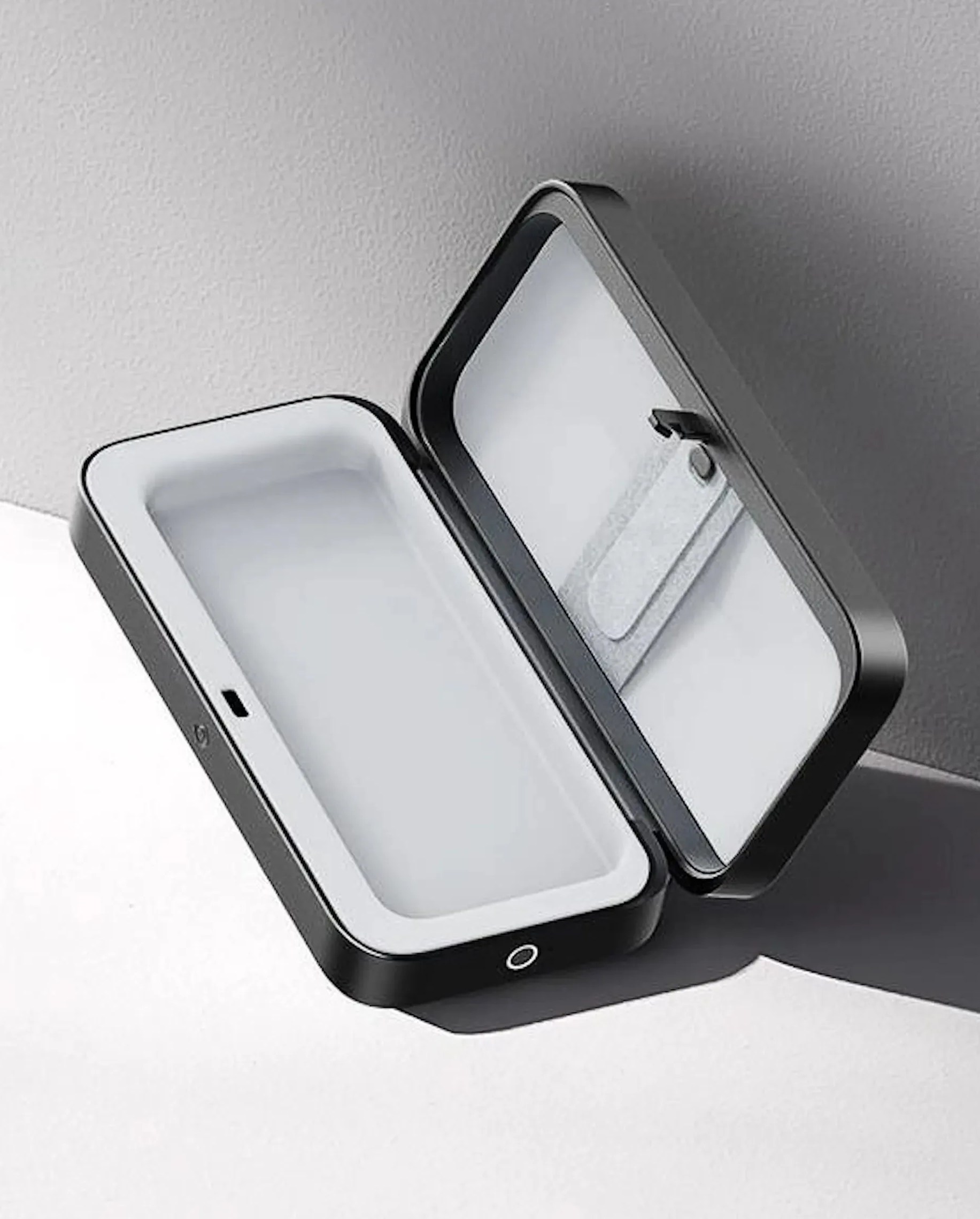 trova go plus biometric personal safe in charcoal