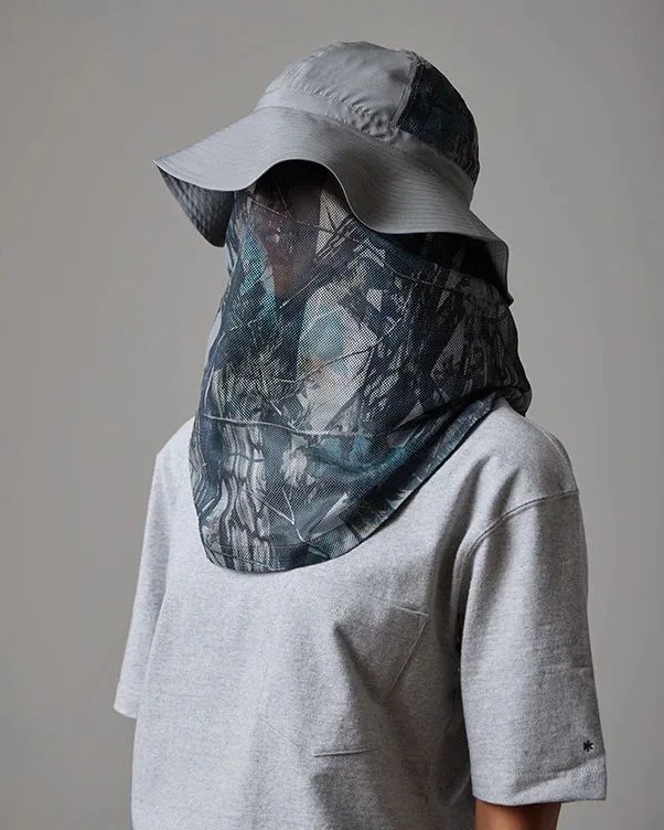 printed insect shield hat