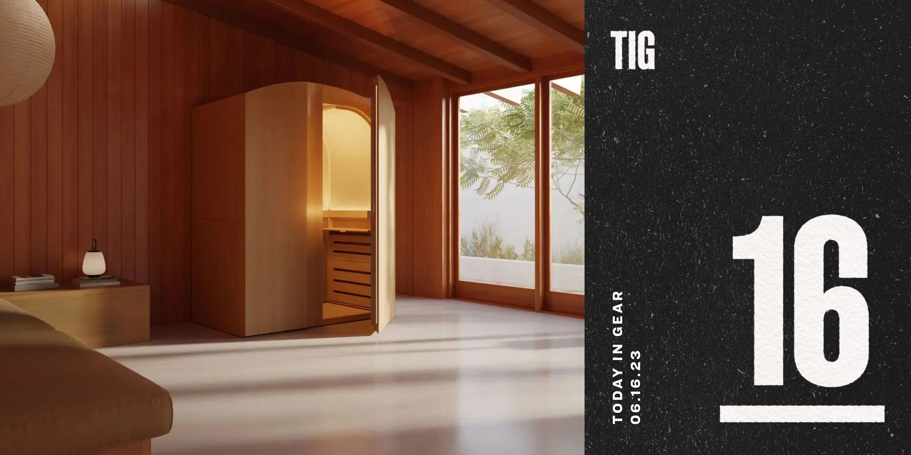 today in gear june 16 2023 ancient ritual arc sauna