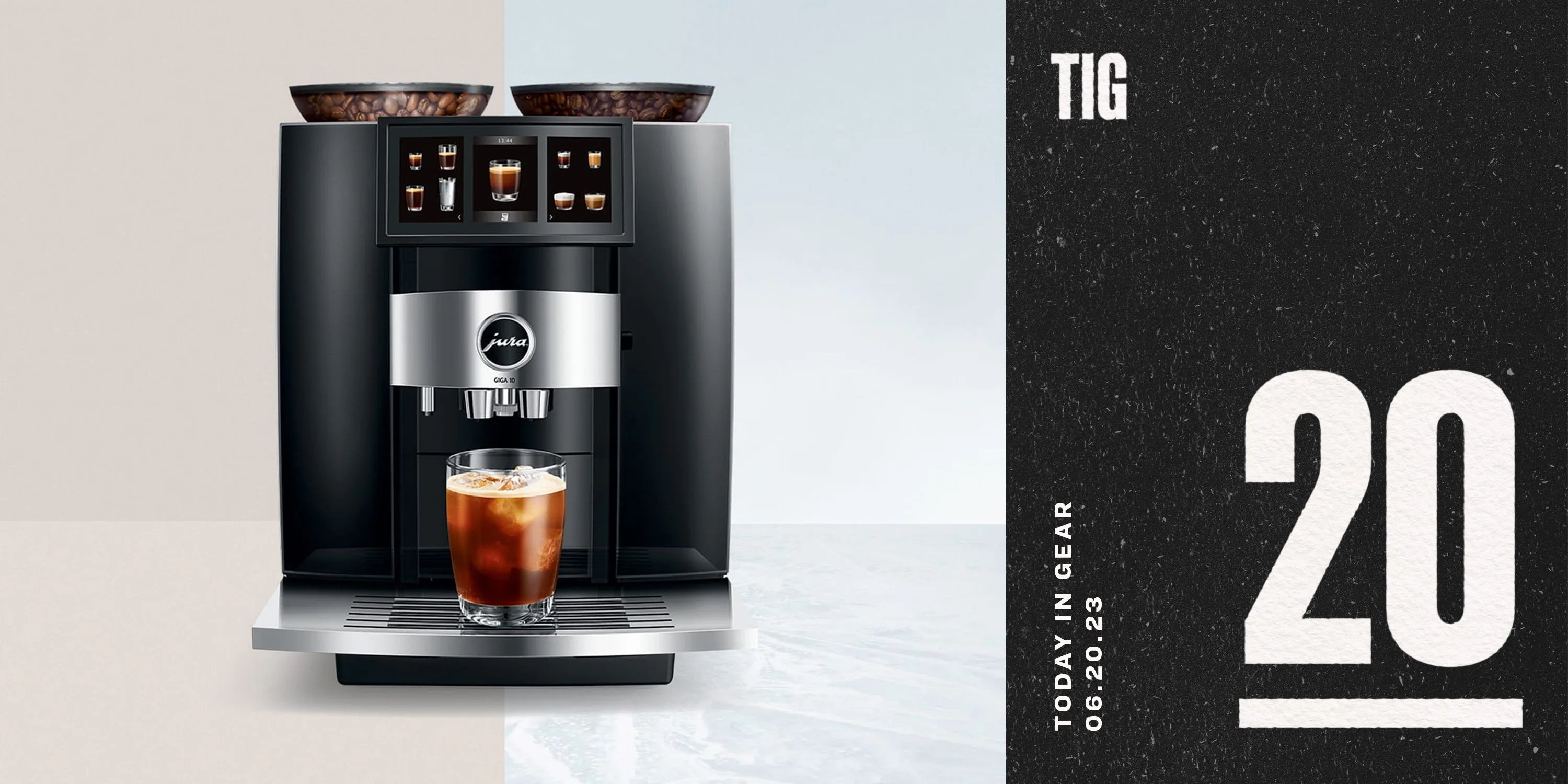 today in gear june 20 2023 jura coffee machine