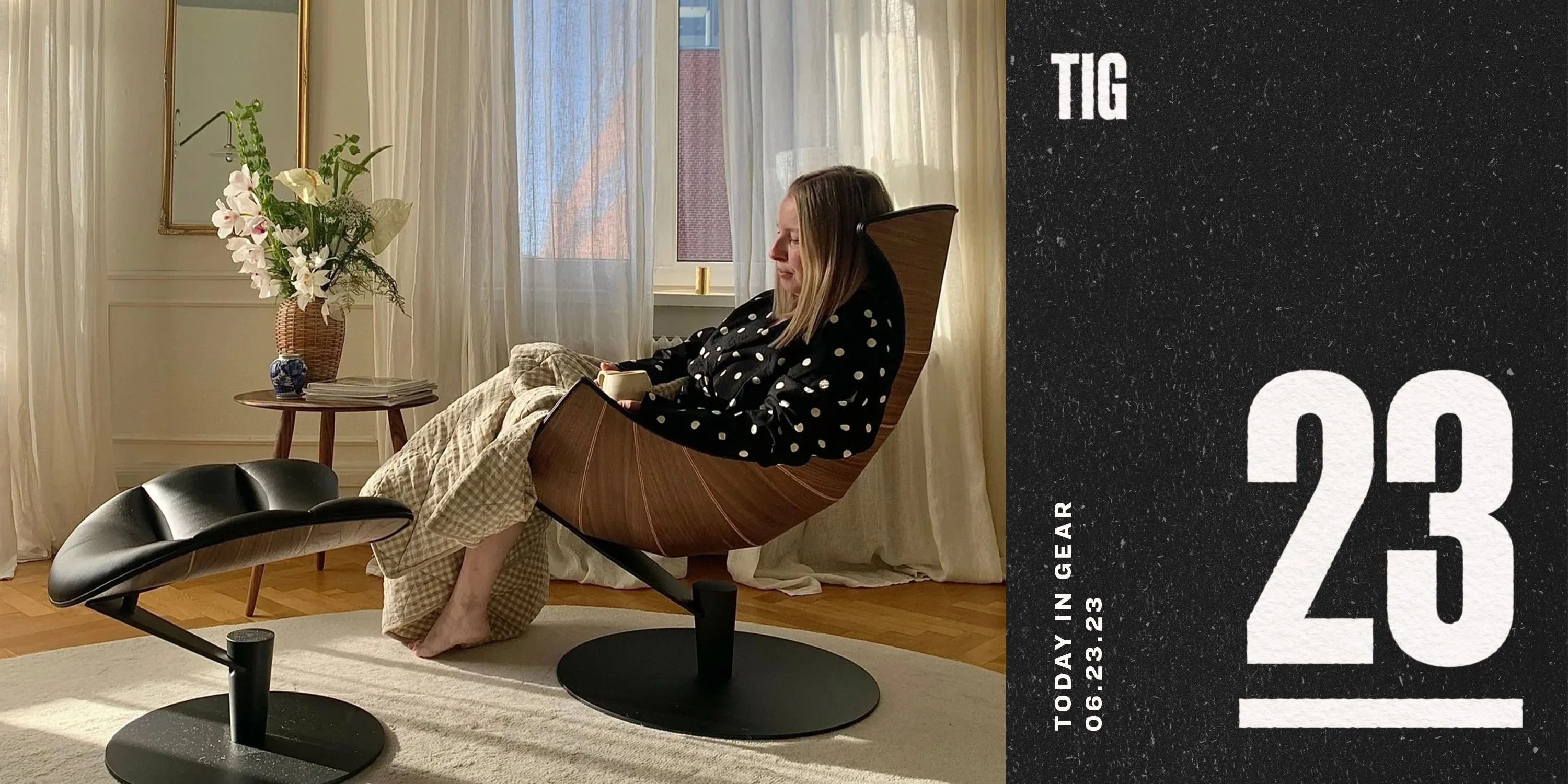 today in gear june 23 2023 woman sitting in the lobster chair