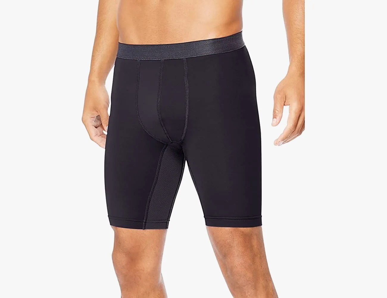 hanes sport performance compression shorts