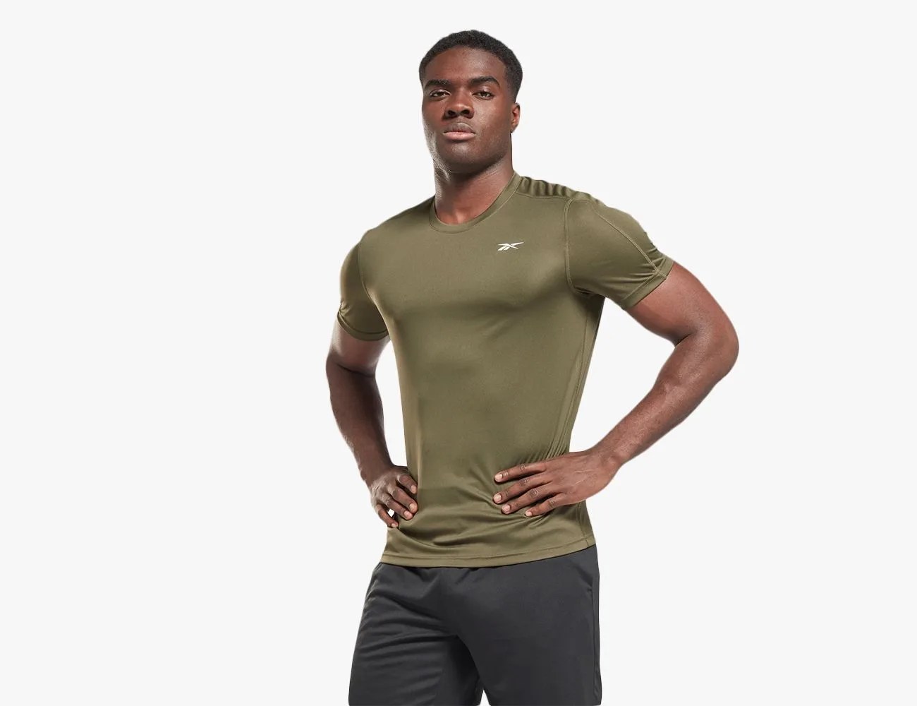 a man wearing a tshirt