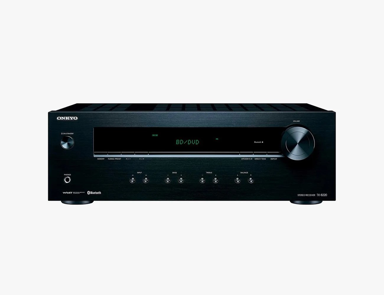 onkyo tx 8220 2 home audio channel stereo receiver