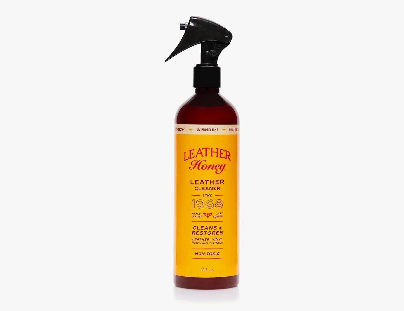 leather honey leather cleaner spray with uv protectant