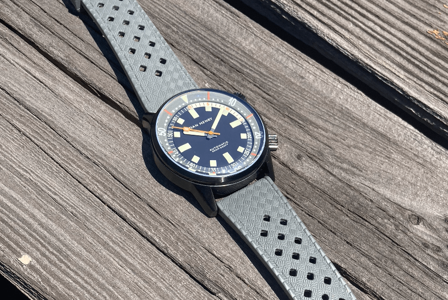watch on wood