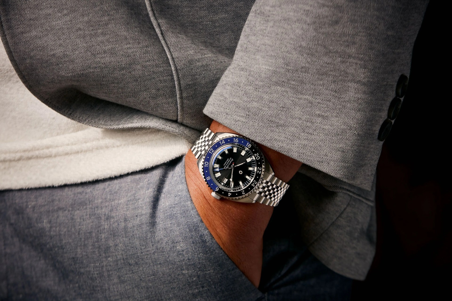 man wearing jack mason the dark night watch