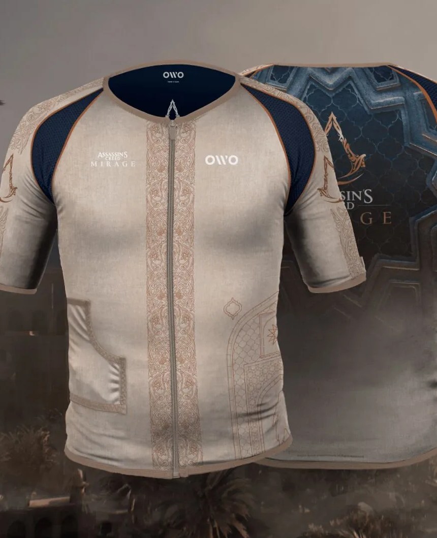 owo haptic gaming system assassin’s creed mirage edition